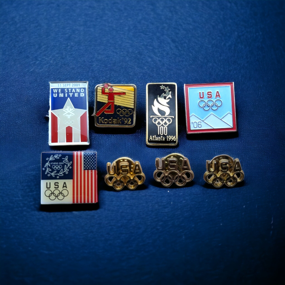 Lot Of 8 Olympic Games 1992 - 2006 Hat Lapel Pins